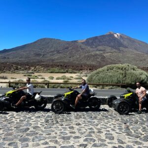 Excursión en Moto Spyder Tenerife - Tour Costa y Teide (4 Horas)
